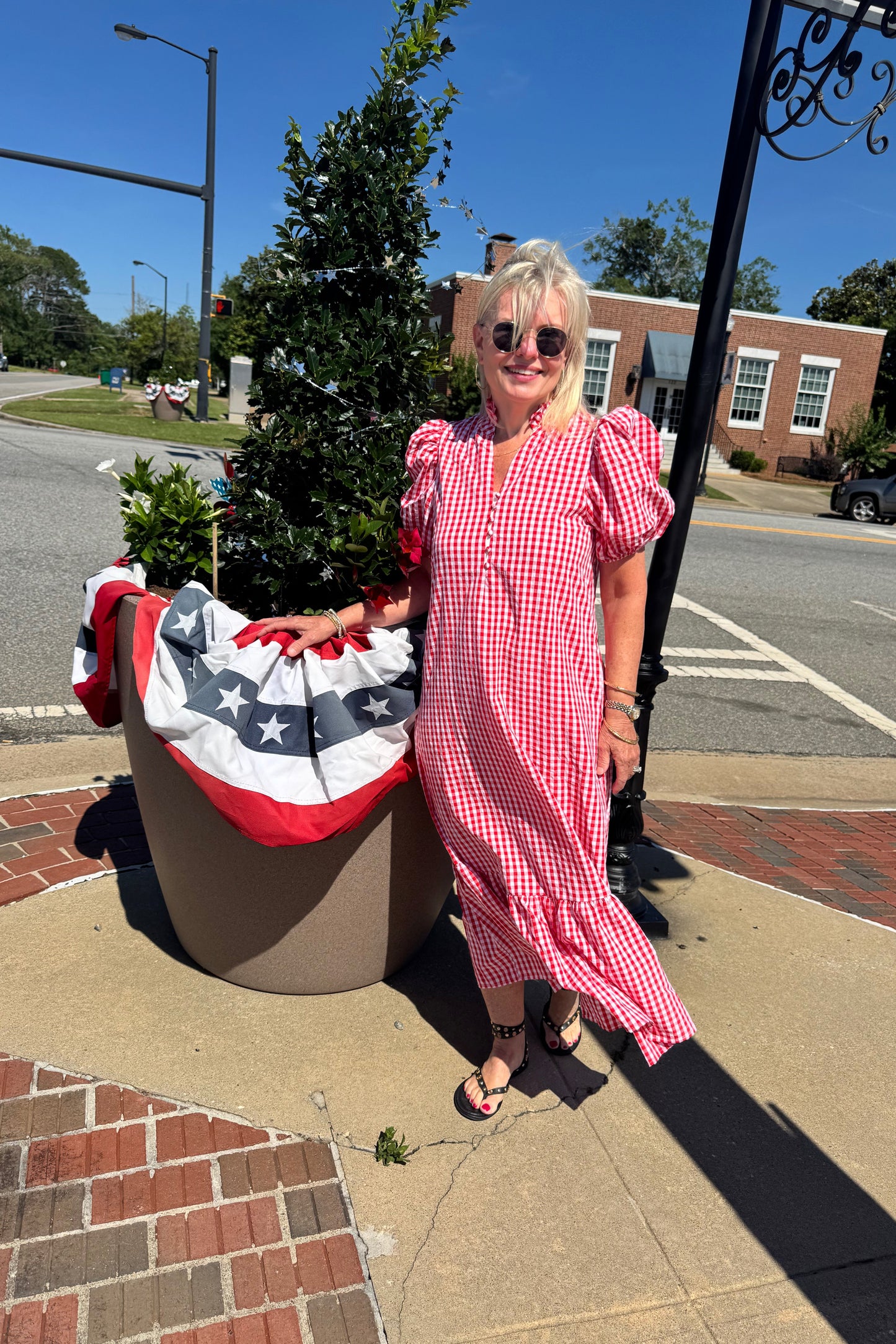 Red Hot Picnic Dress
