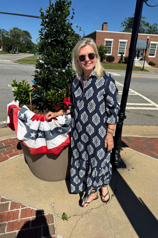 Navy Skies Dress